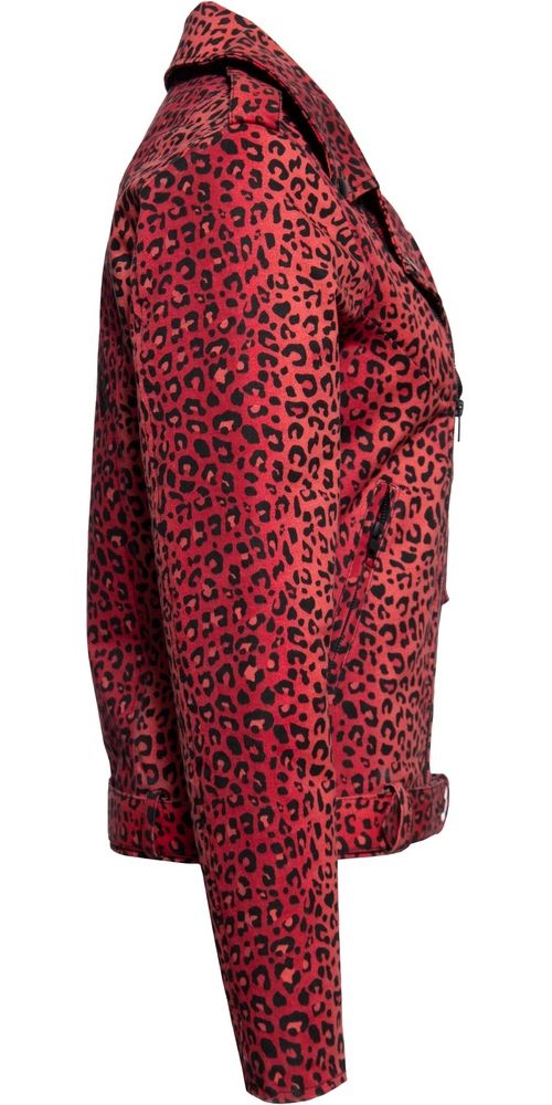 QueenKerosinDamenMarlonJacketLeoMotorQueenServiceQKI39002Red-XS