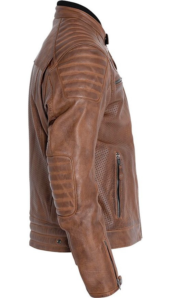 JohnDoeMotorradLederjackeLeatherJacketDrifterBrown