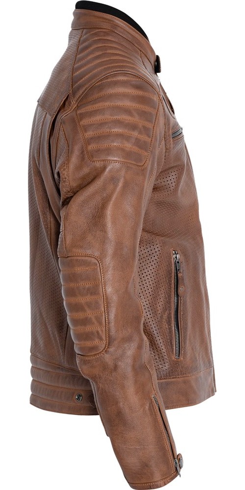 JohnDoeMotorradLederjackeLeatherJacketStormTobacco-XXL