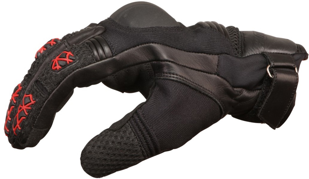 ModekaMotorradHandschuheEnnos074330SchwarzRot-10