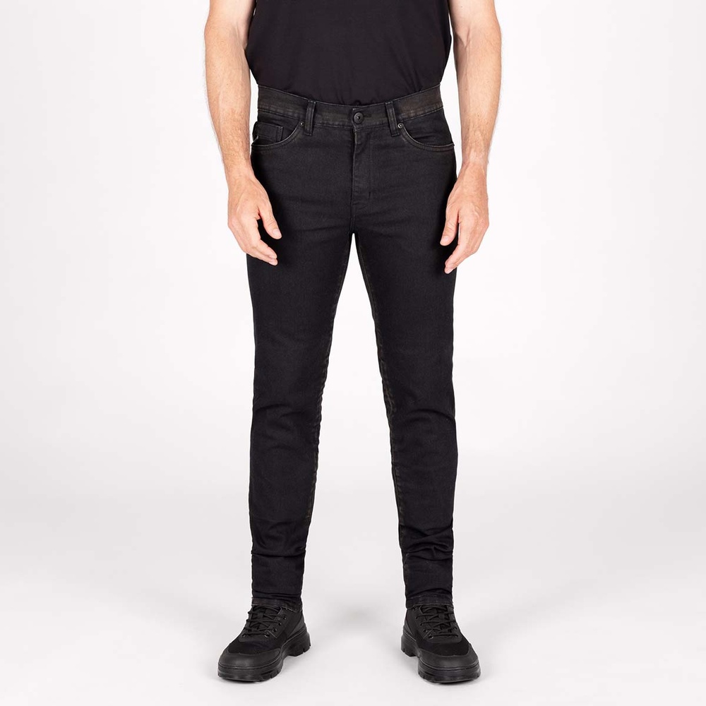KnoxMotorradJeanshoseMenSColtonSlimRegular-Aged69301Black-Rust-30S