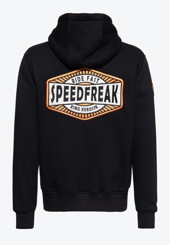 KingKerosinOutdoorSweatjackeKKI110008Schwarz