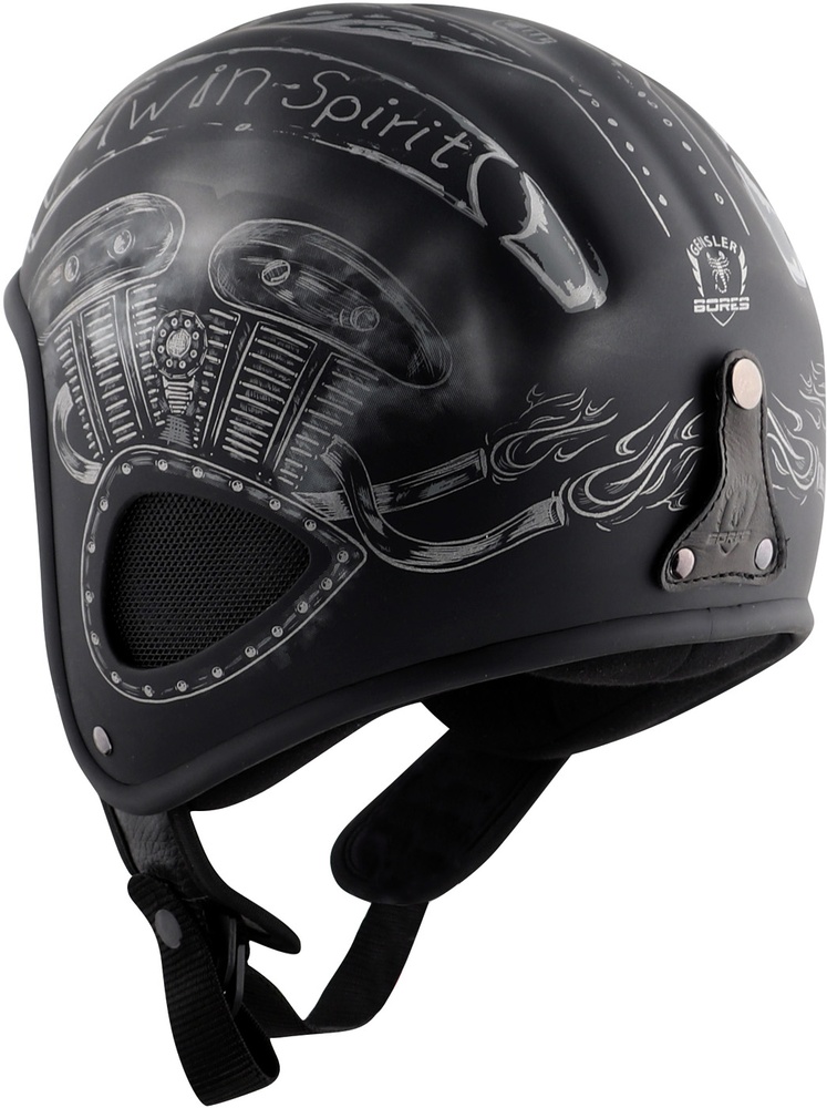 BoresSRMSlight3EngineJethelmohneECE2205PrfungentsprichtnichtderStVOSchwarz-Matt-3XL