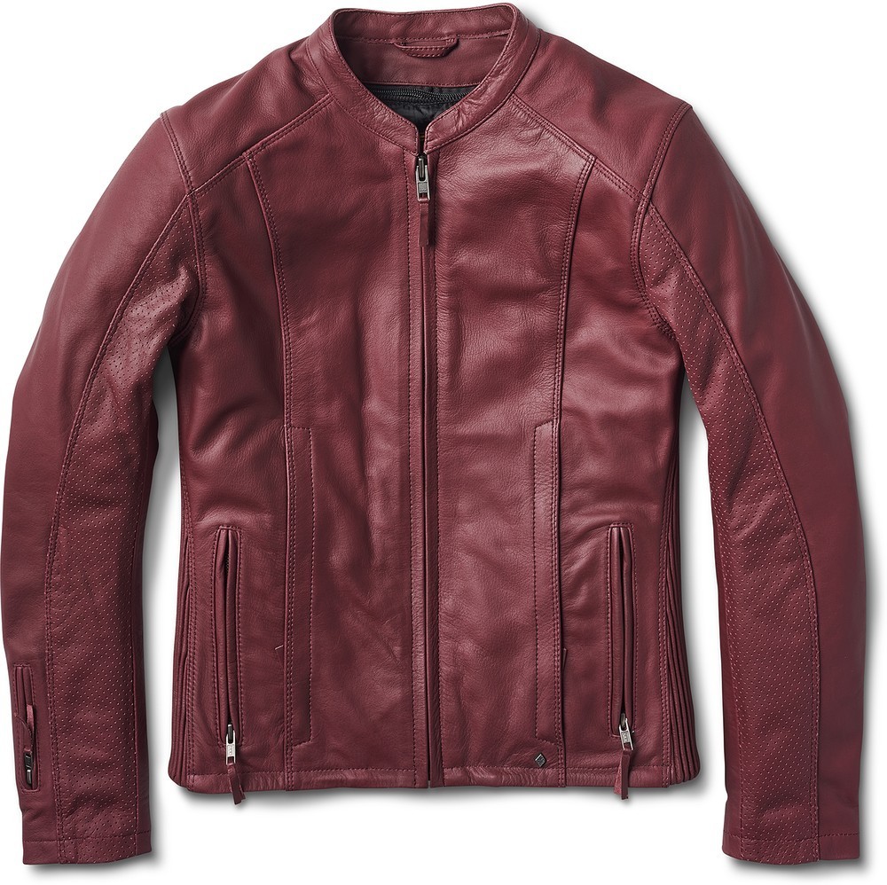 RolandSandsDesignDamenMotorrad-JackeArgonne74Merlot-XS