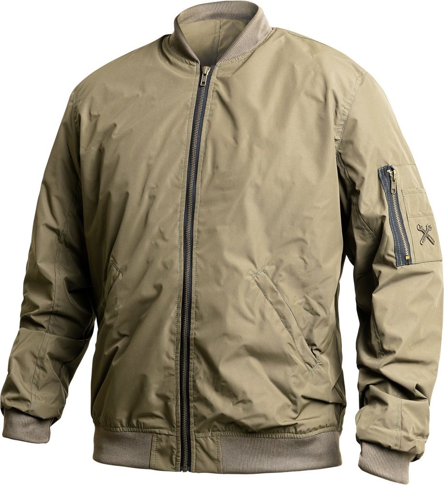 JohnDoeMotorradJackeFlightJacketGreen-2XL