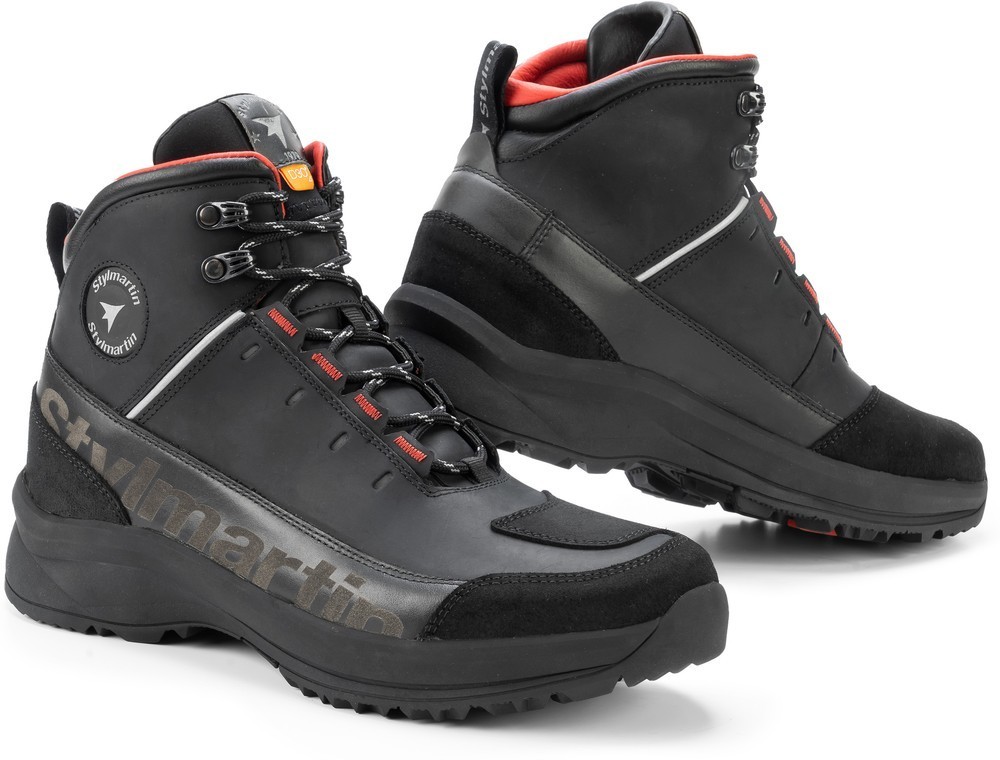 StylmartinMotorradSchuhVertigoBlackWP