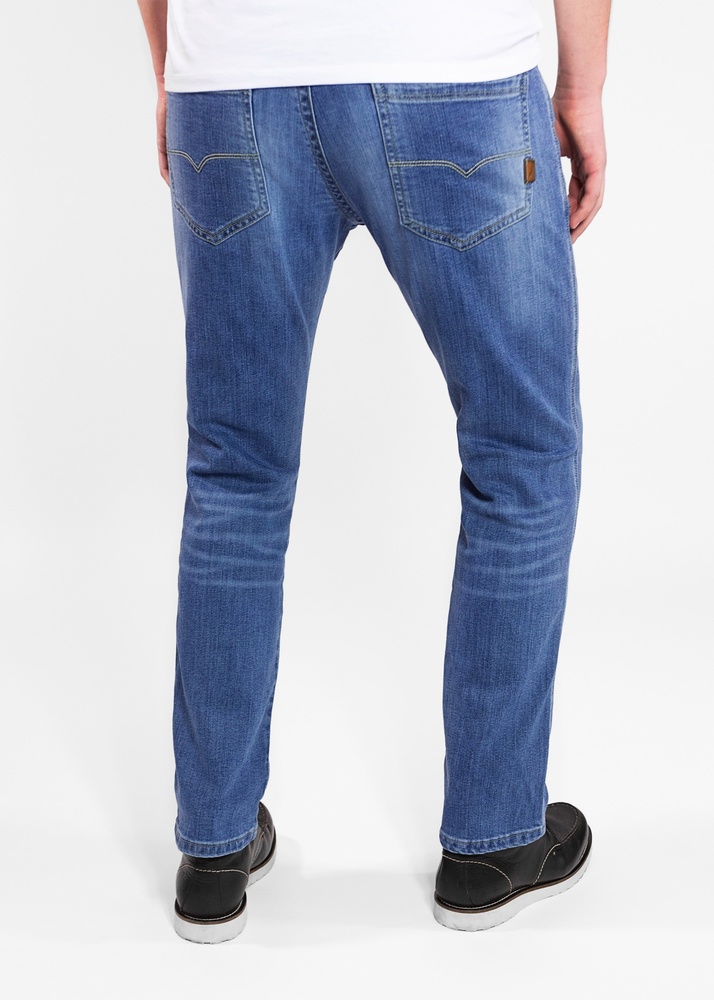 JohnDoeMotorradHoseJeansDenimKamikazeJeansBlue