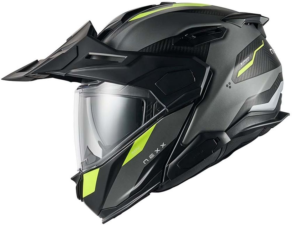 NexxMotorradCrosshelmHelmetXLfcTerraMt28981Grey-NeonYellow-XS