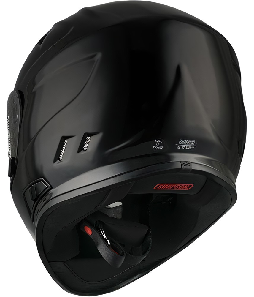 SimpsonIntegralhelmHelmetEce2206Venom18600BlackMetal-XL