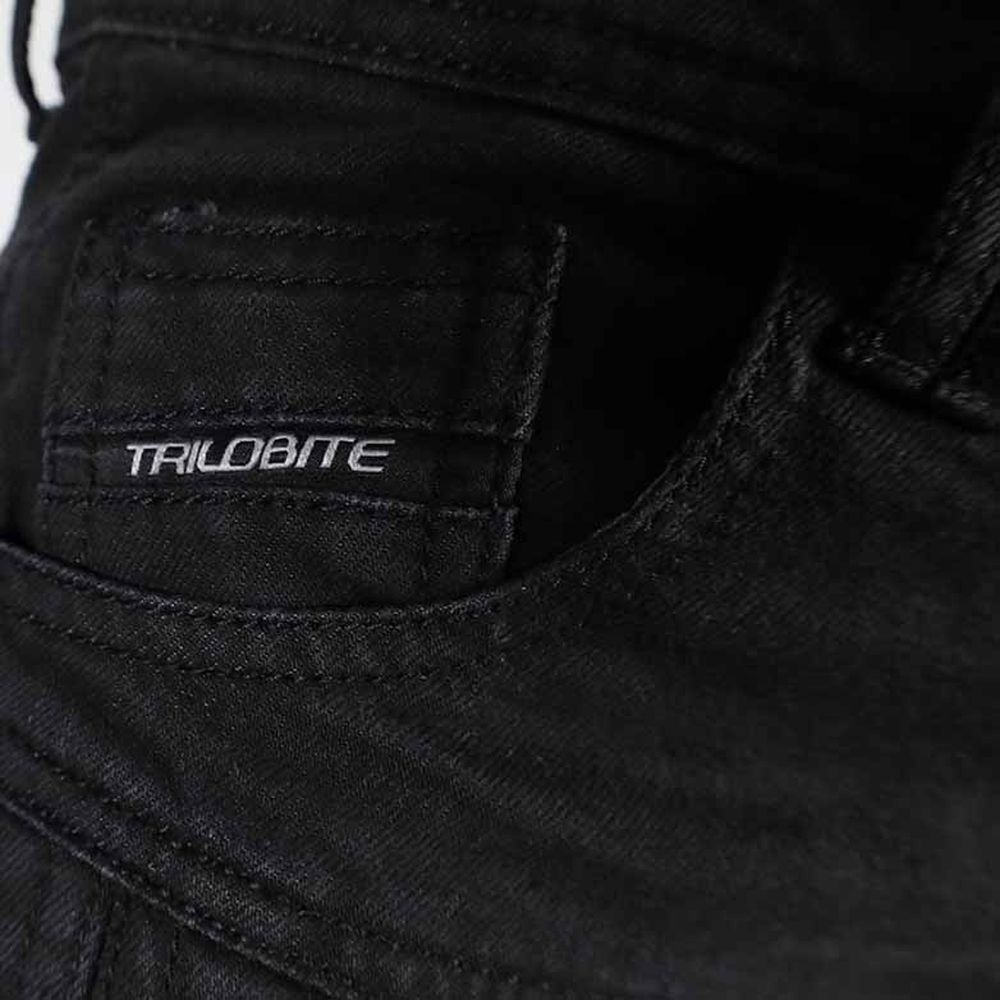TrilobiteMotorradJeanshoseParadoDoublelayerAAAASlimFitTr1156Schwarz-W30-L32