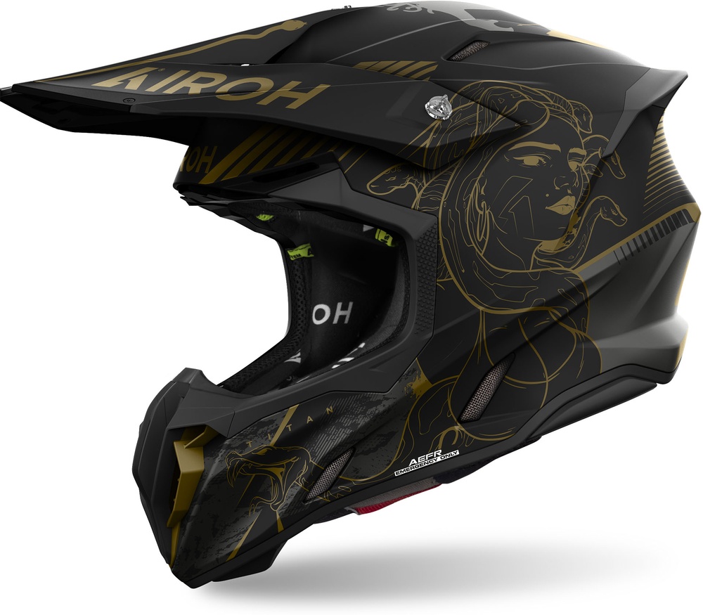 AirohMotorradCrosshelmTwist3TitanAI40030091