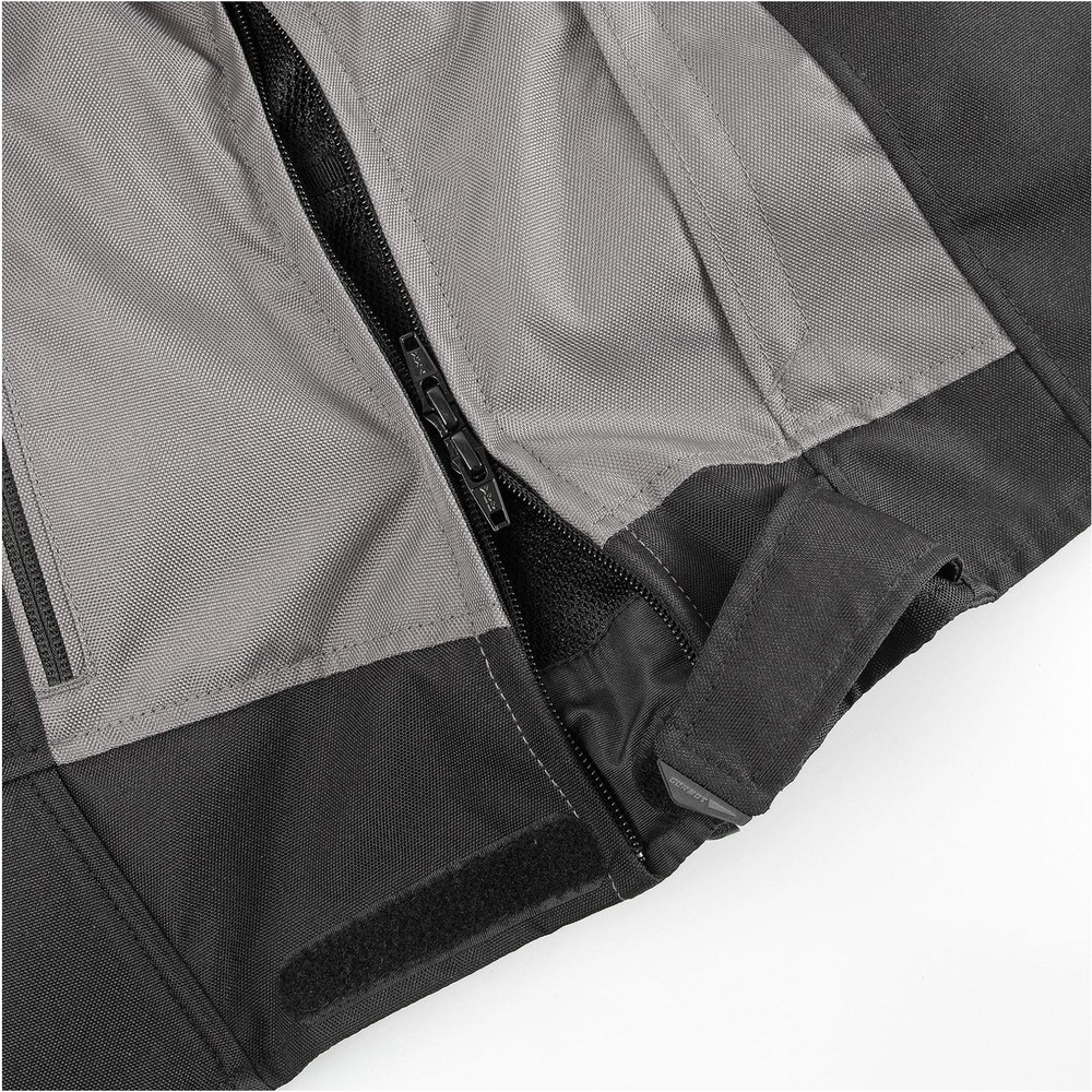 GermotMotorradTextiljackeTaraDamenHellgrauSchwarzRot