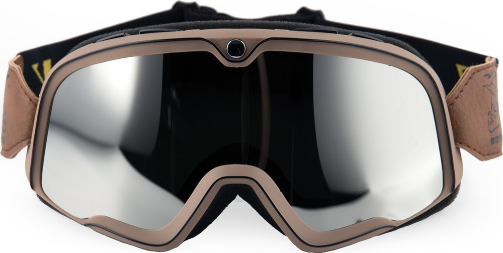 ByCityMotorradbrilleGogglesBrown