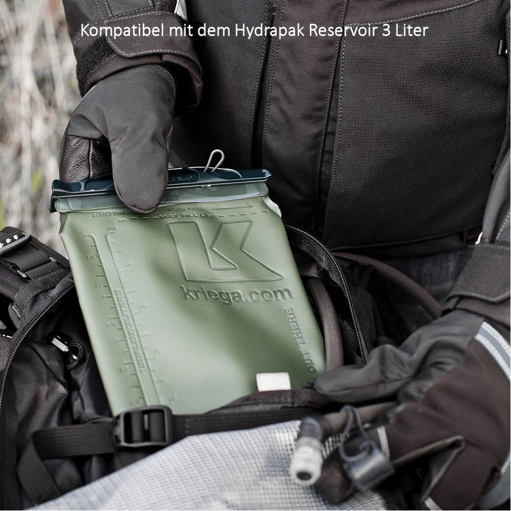 KriegaTascheR15RucksackBlack