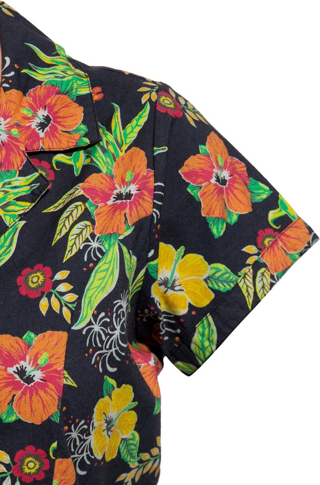 QueenKerosinBlusenJumpsuitQKU28001Schwarz