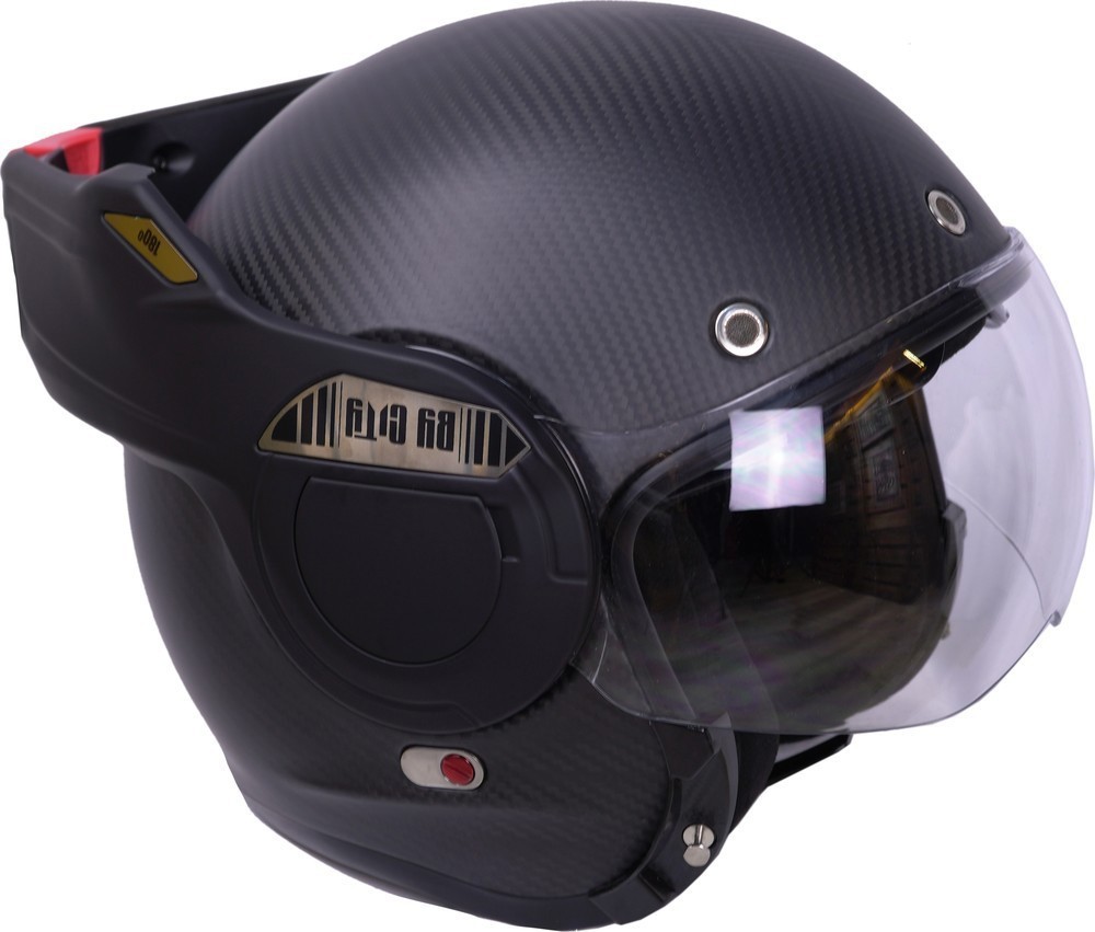 ByCityKlapphelm180TechHelmetBlackCarbon-M