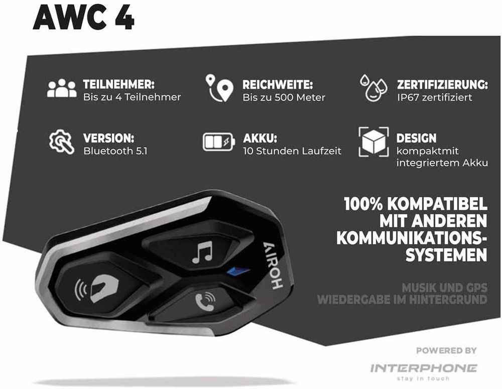 AirohMotorradKommunikationssystemAwc4Ai80011