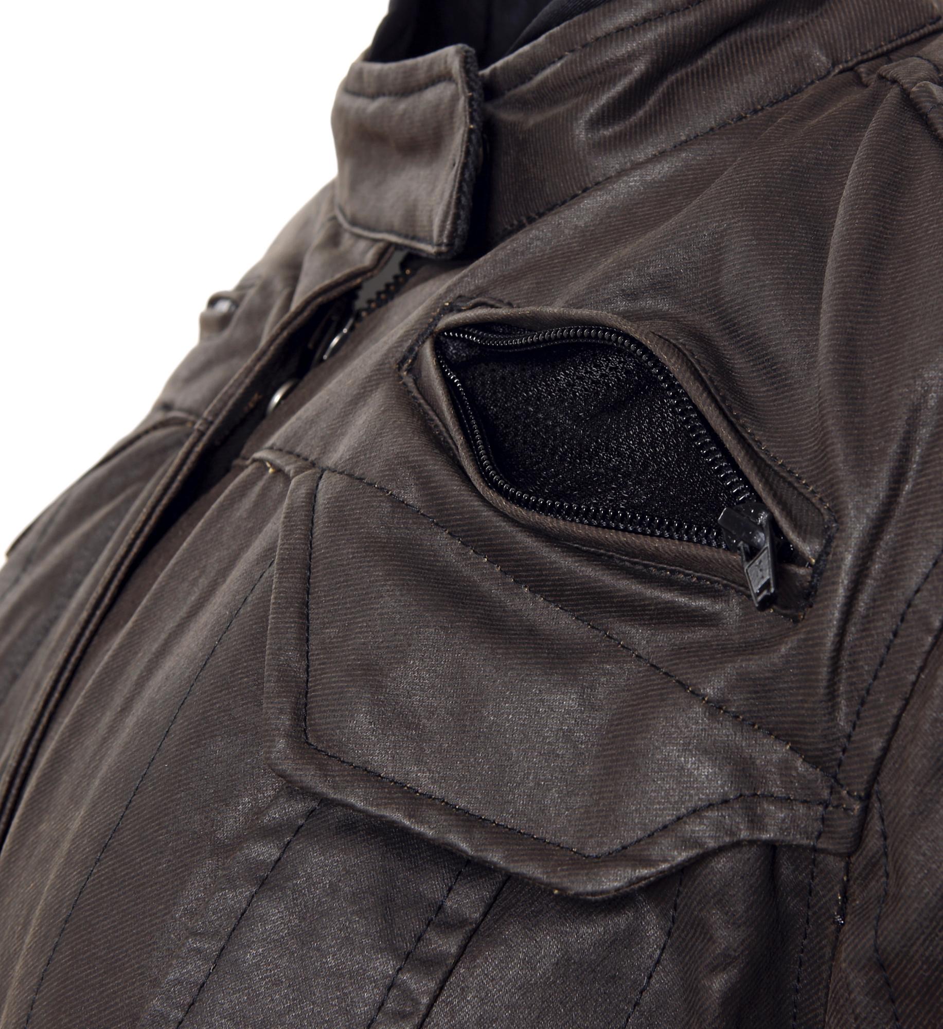 BoresFemaleJacketSonjaFrauenWachsjackelangBlack