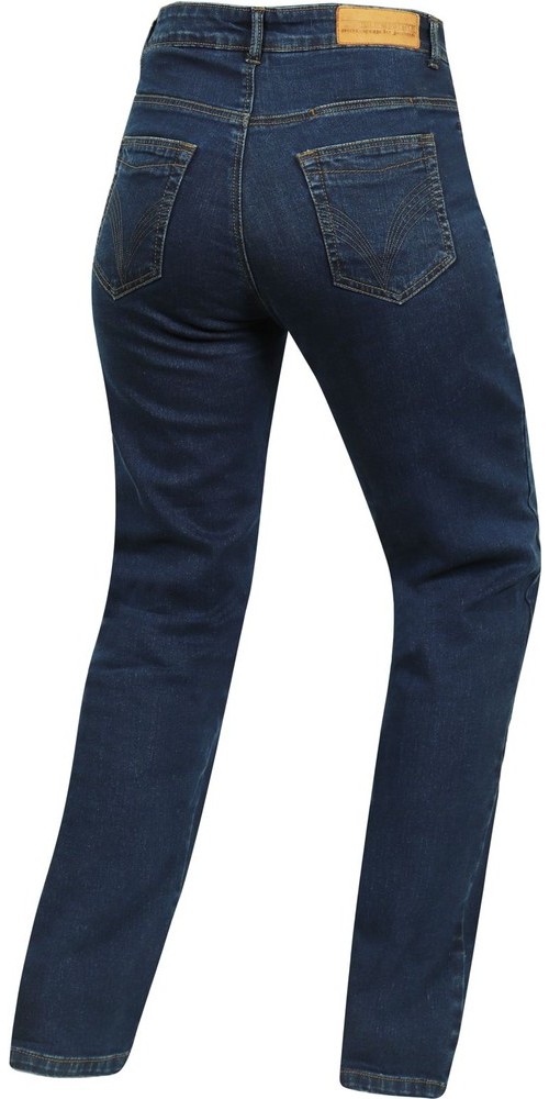 TrilobiteMotorradhoseJeansFrescoDamenSlim-FitDunkelblau