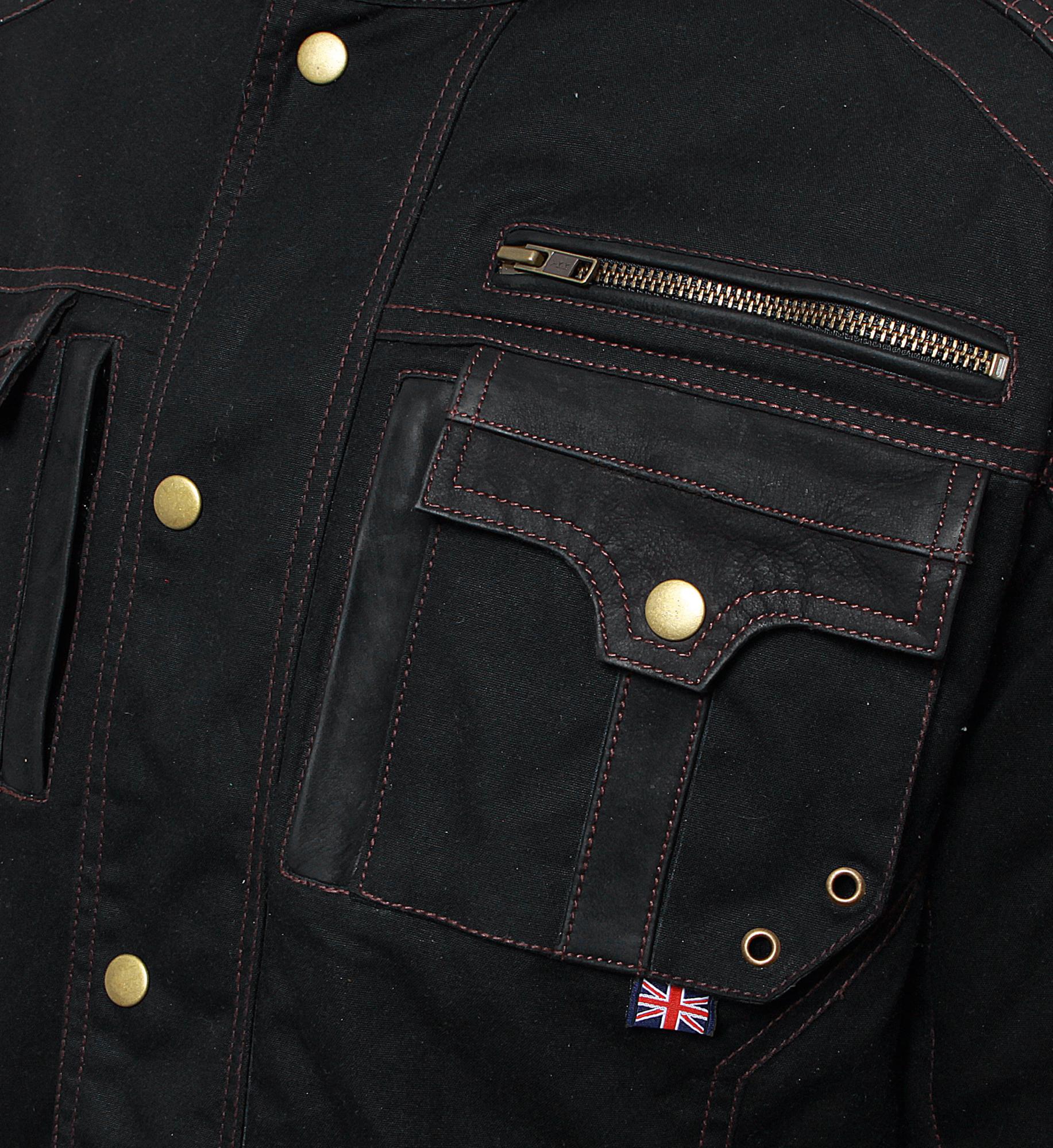 BoresJacketMaxHerrenWachsjackeBlack