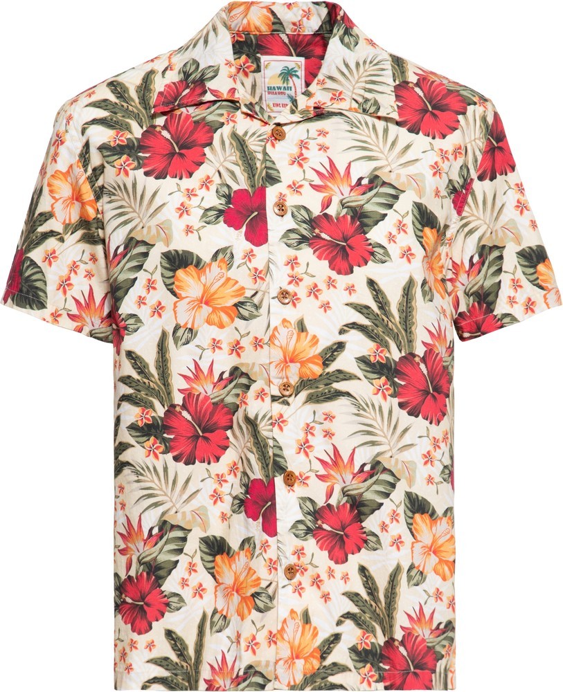 KingKerosinHawaiihemdOffwhite-5XL