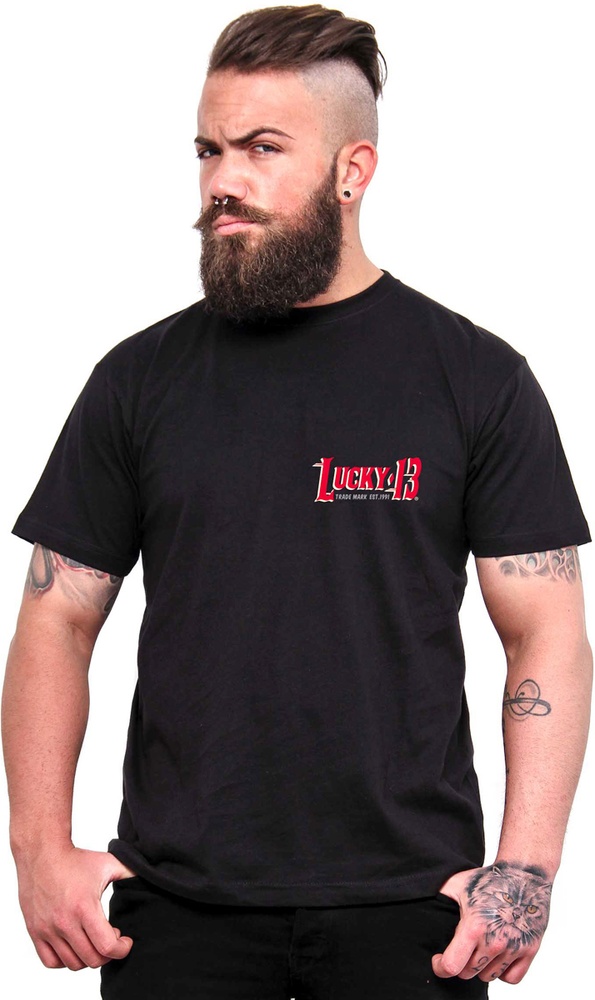 Lucky13HerrenT-ShirtElSpeedyTeeL13TS000082ZW