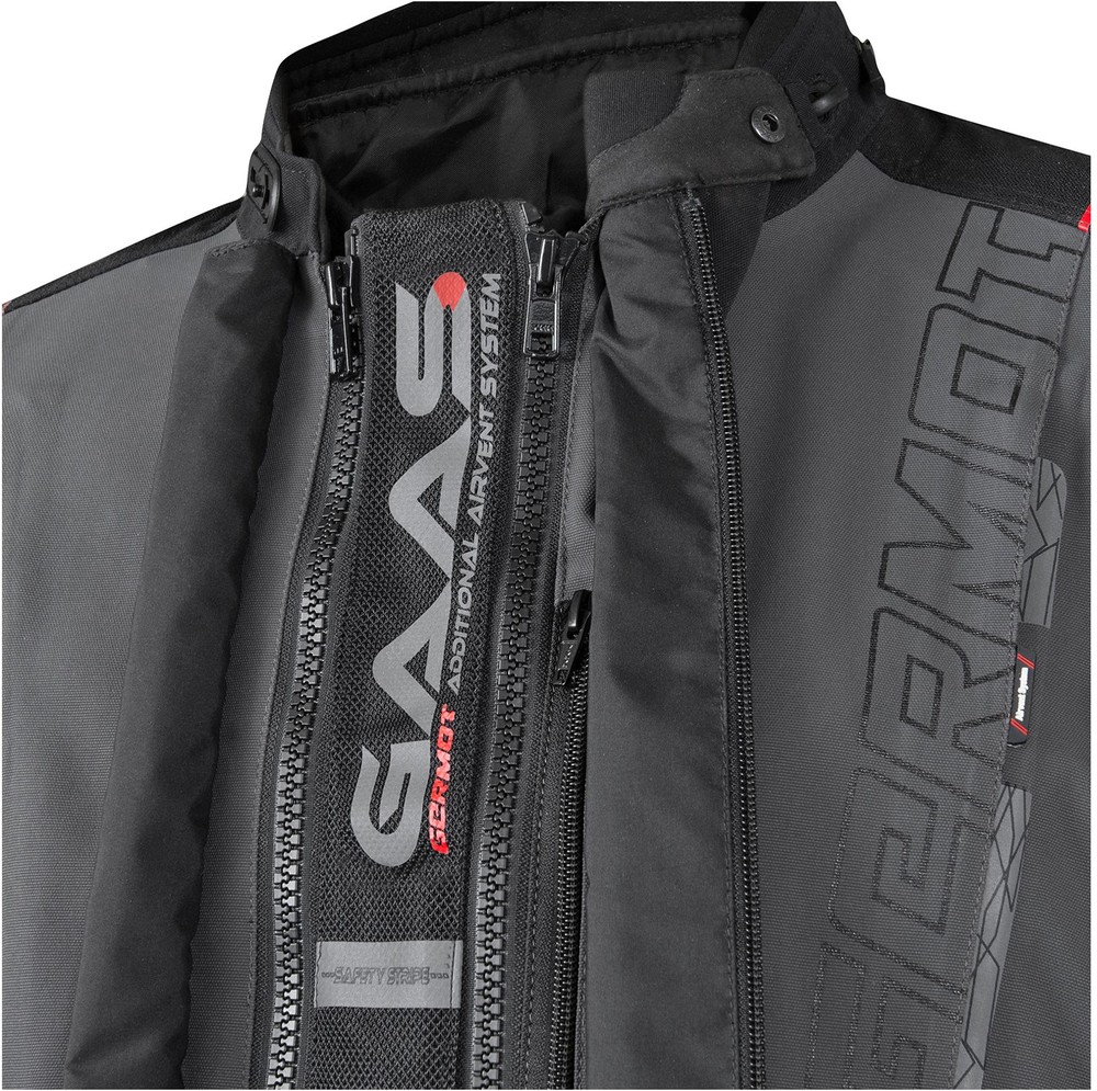 GermotMotorradTextiljackeAmaruqHerrenAnthrazitSchwarzRot