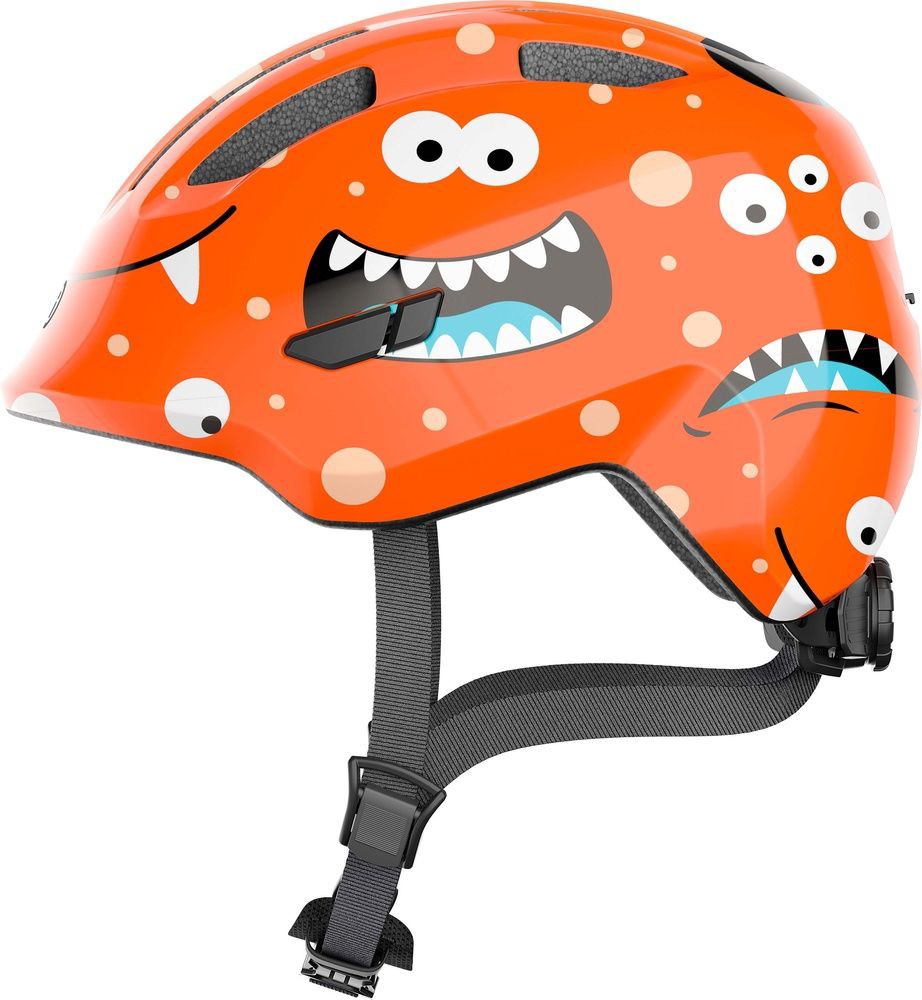 ABUSKinderFahrradhelmKidsSMILEY3067265-OrangeMonster-S