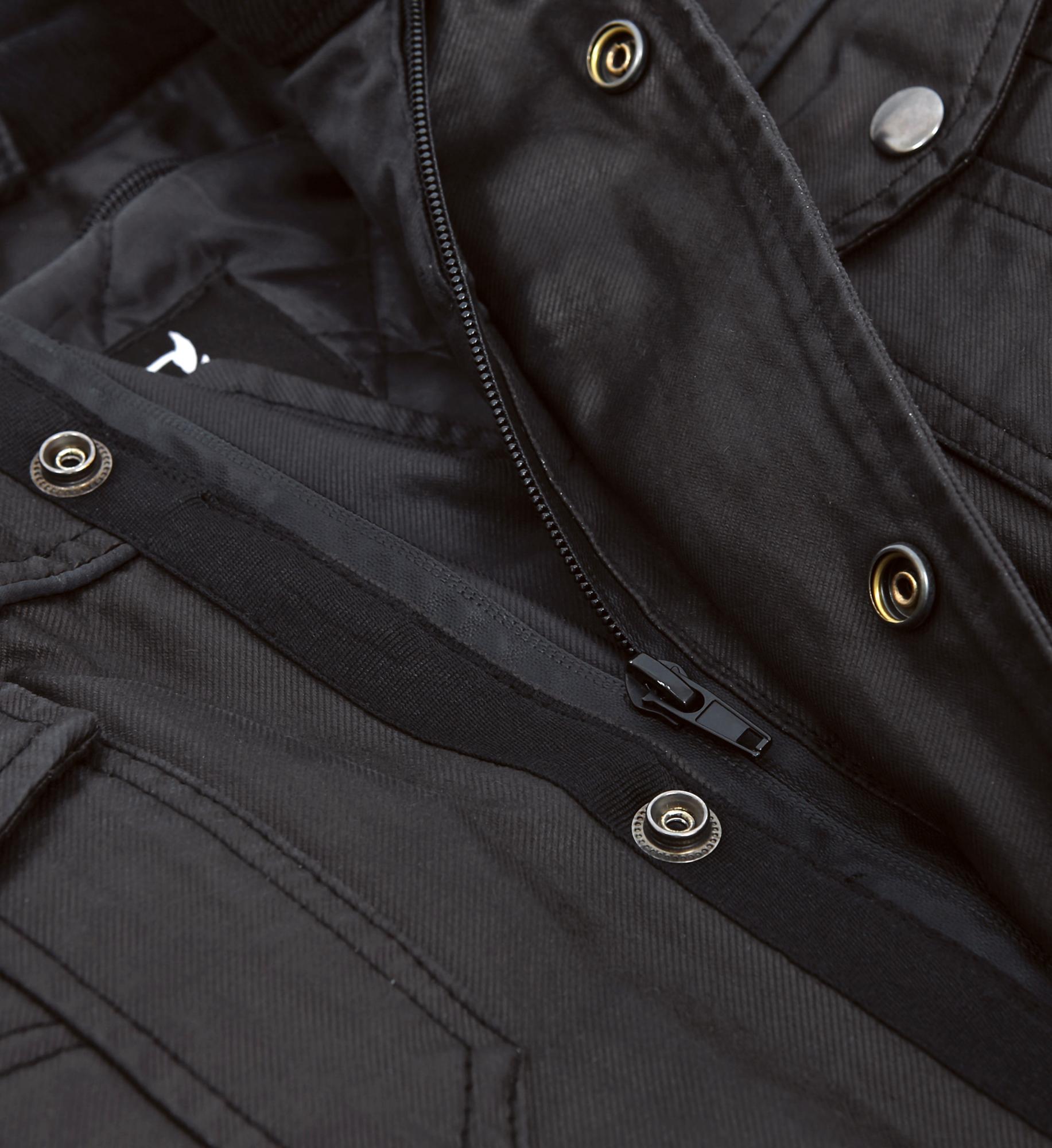 BoresJacketAlfredoHerrenWachsjackekurzBlack