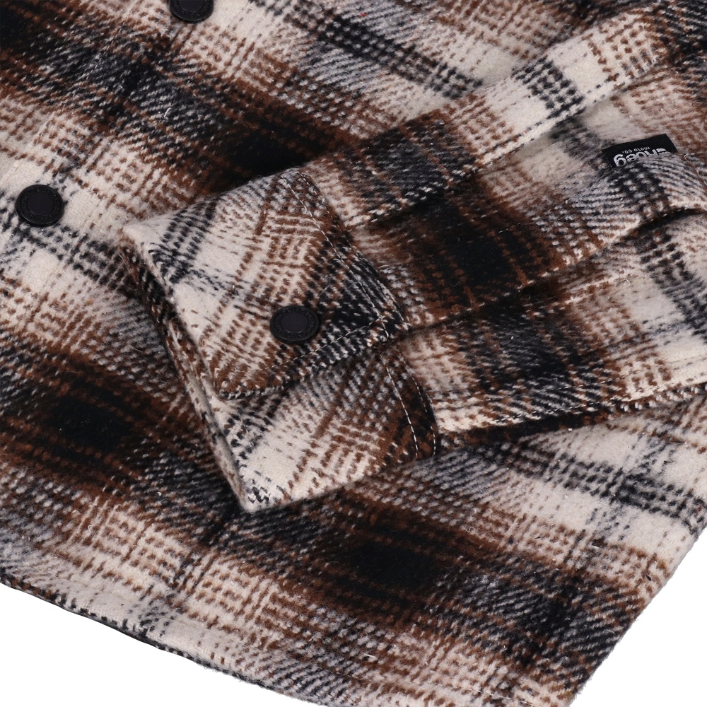 RoegMotorradHemdBlazeFlannelShirtROE0070Brown-S