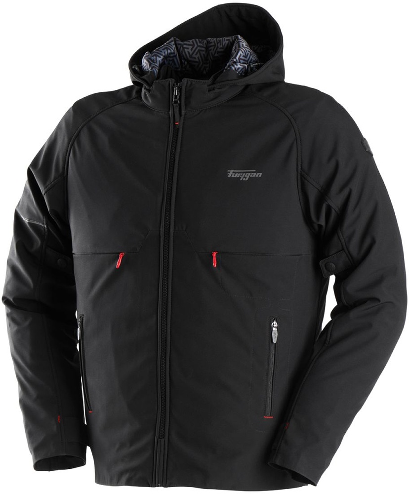 FuryganMotorradJacke6484-100JacketAddax65067Black-3XL