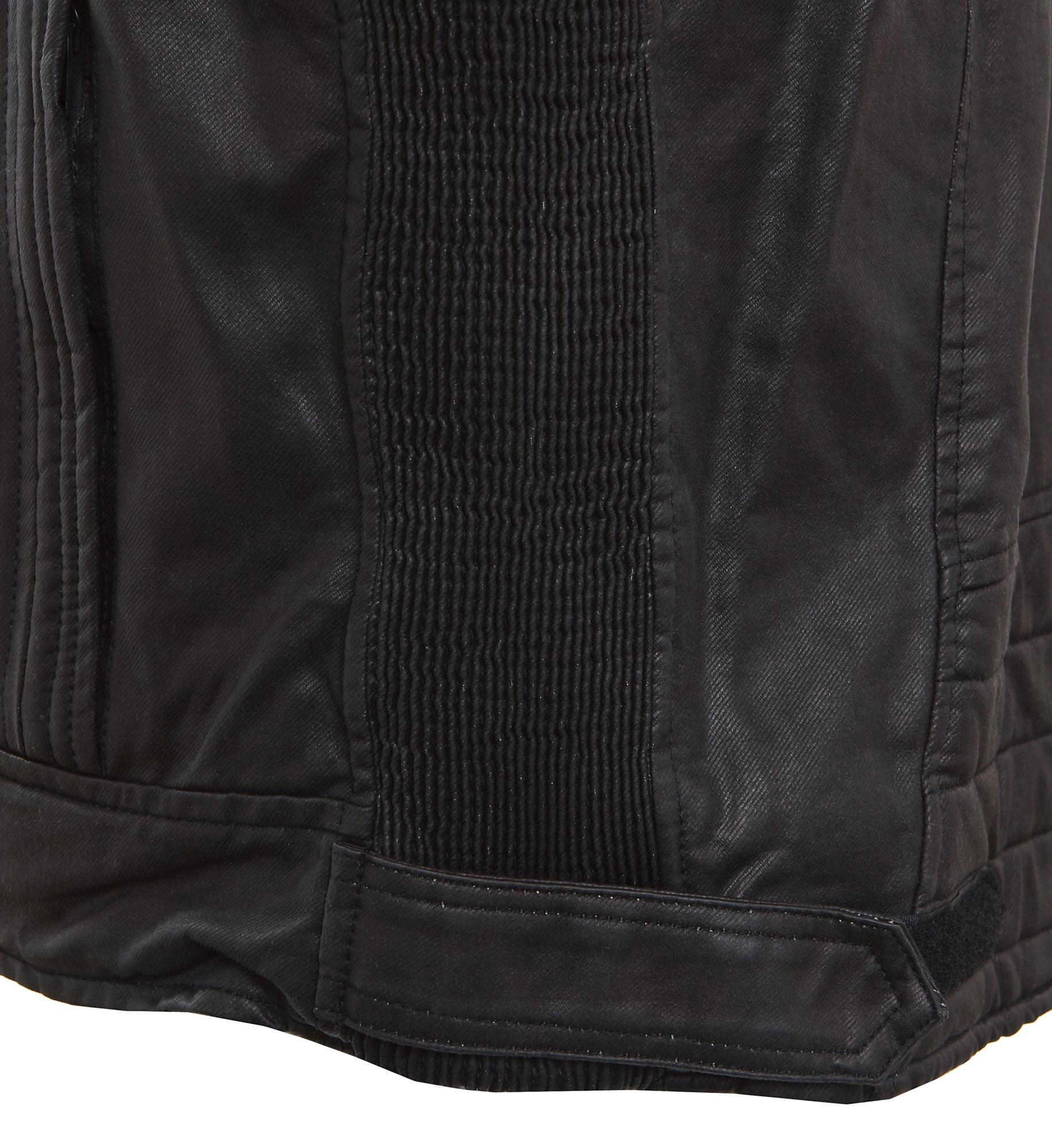 BoresJacketAlfredoHerrenWachsjackekurzBlack