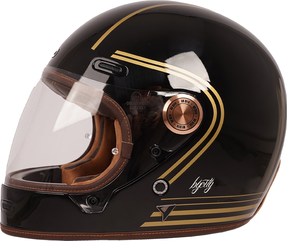 ByCityMotorradIntegralhelmRoadsterIiiHelmetBYC0082GoldBlack-XS