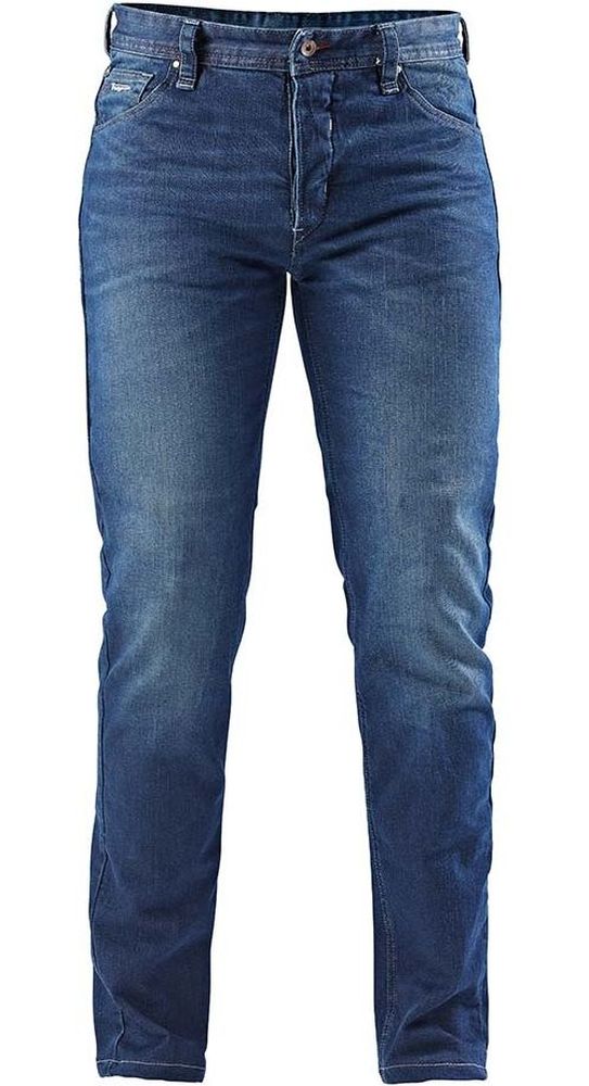 FuryganMotorradHoseD12XAramidStraight65199DenimBlue-W26-L30