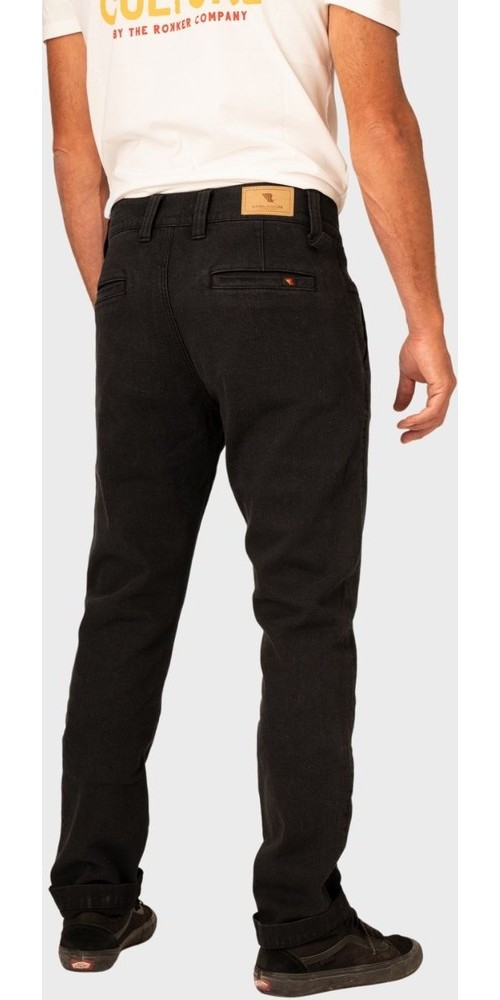 RidingCulturebyRokkerMotorradhoseChinoMenBlackLT-W29-L32