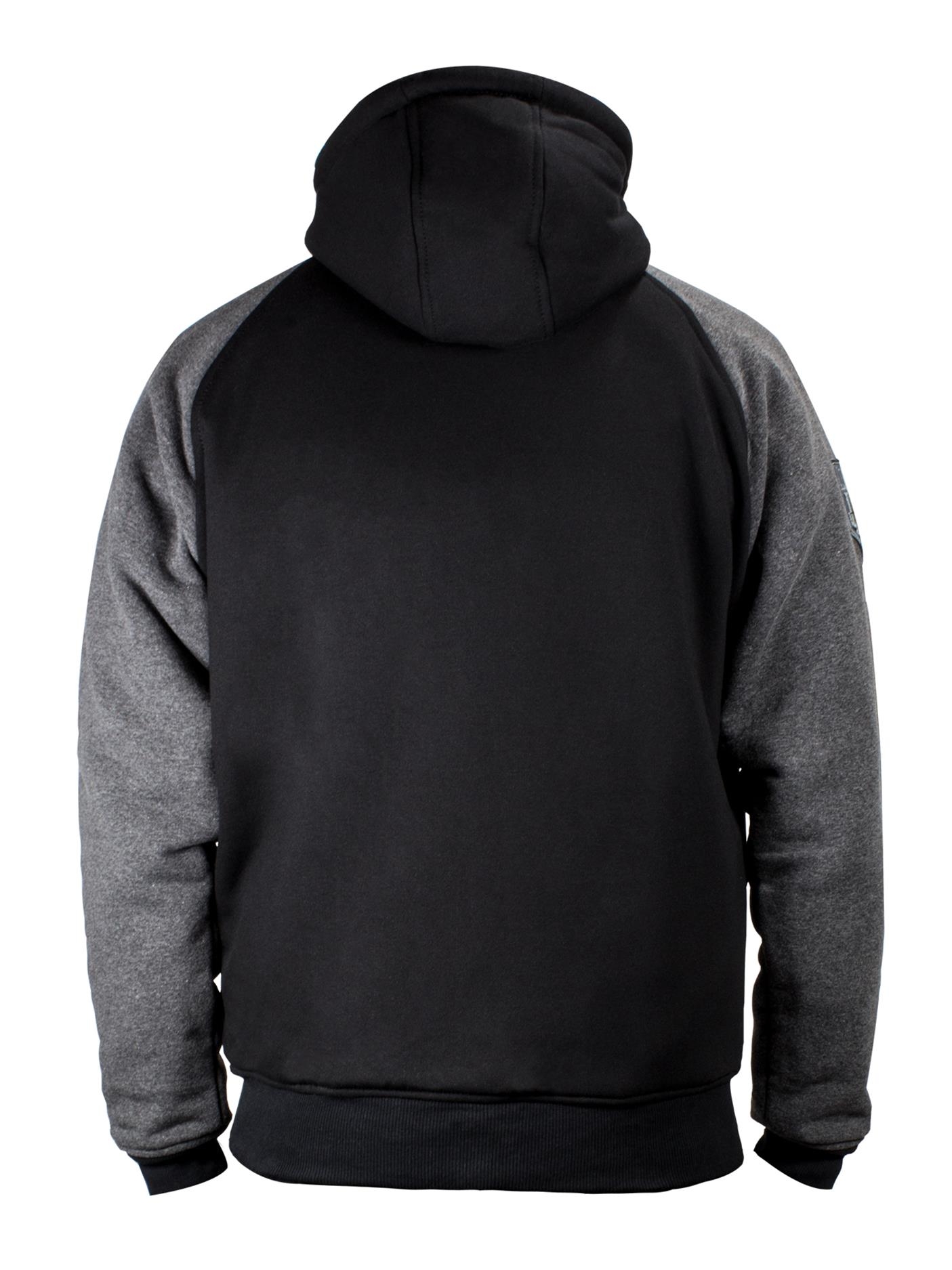 JohnDoeMotorradHoodieBlackGrey-L