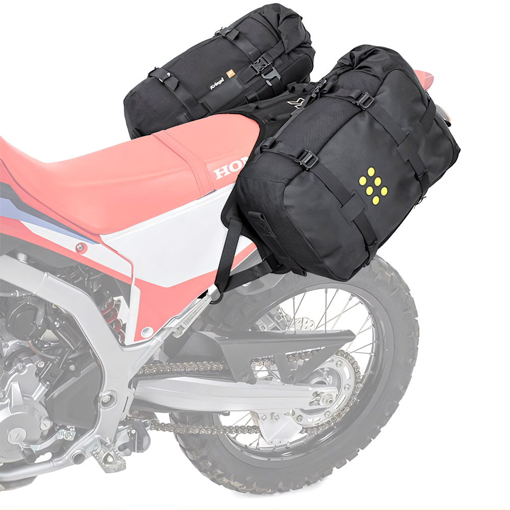 KriegaOS-BaseHondaCRF300LCRF300RallyMontagesystemfrOS-TaschenSilber