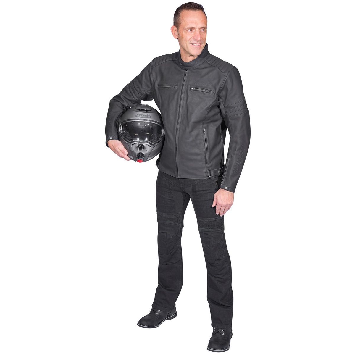 GermotLederjackeRoadBlack