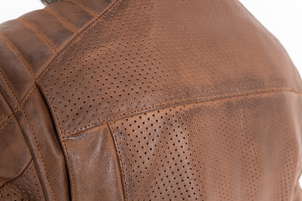 JohnDoeMotorradLederjackeLeatherJacketStormTobacco-XXL