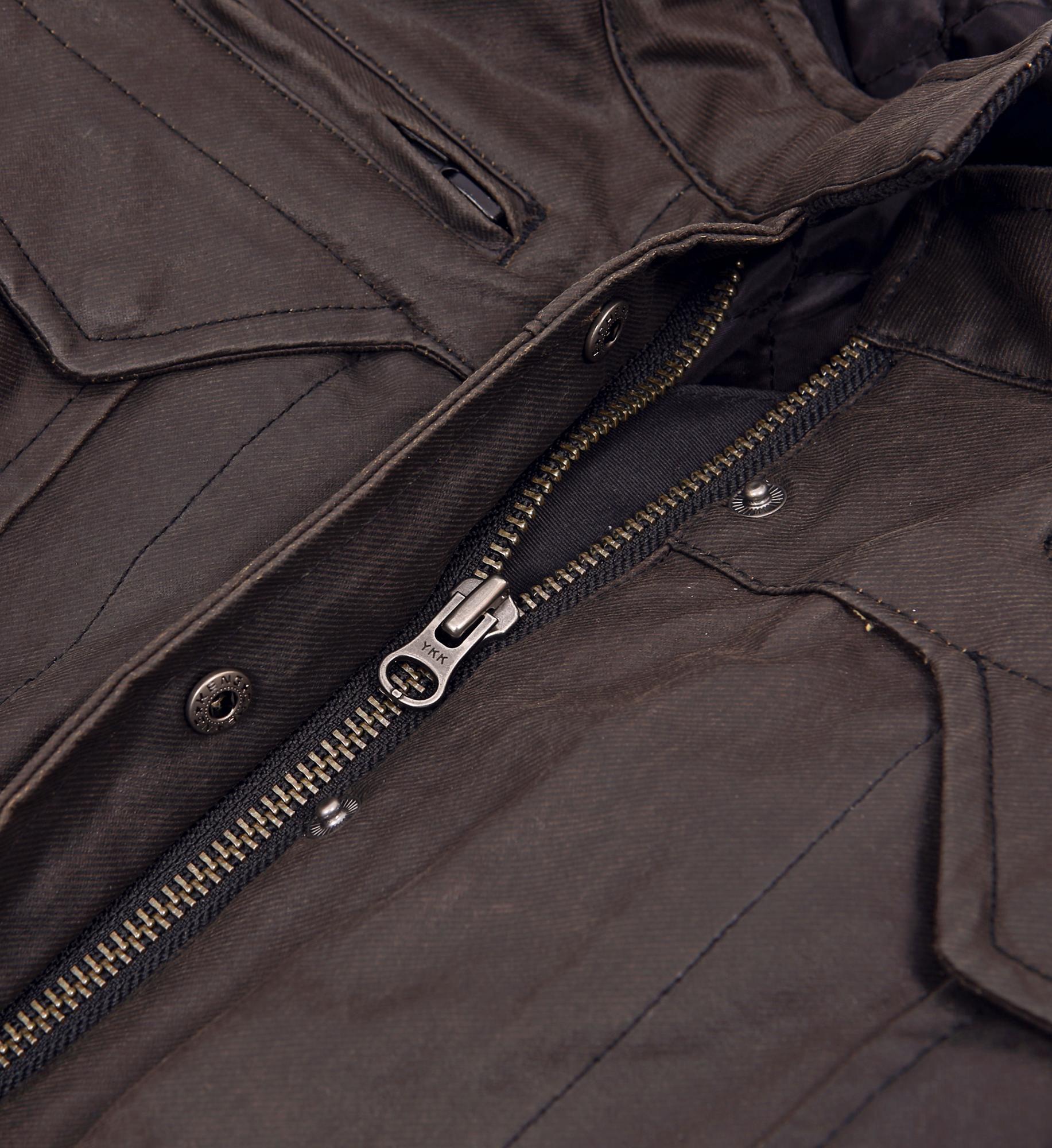 BoresFemaleJacketSonjaFrauenWachsjackelangBlack