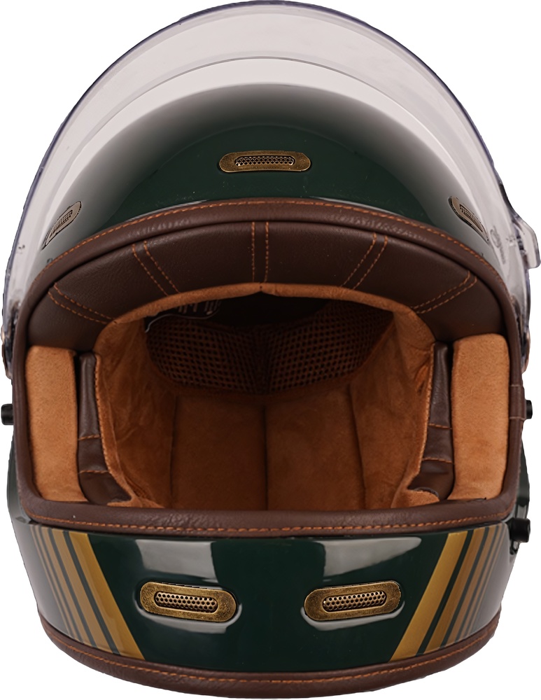 ByCityMotorradIntegralhelmRoadsterIiiHelmetBYC0082DarkGreen-XS