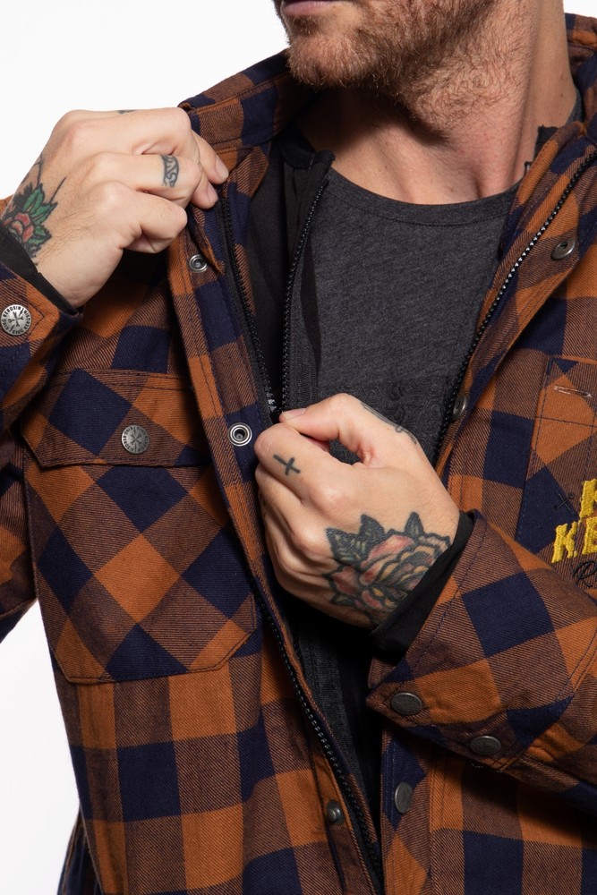 KingKerosinFunktionshemdKK4210631349Braun