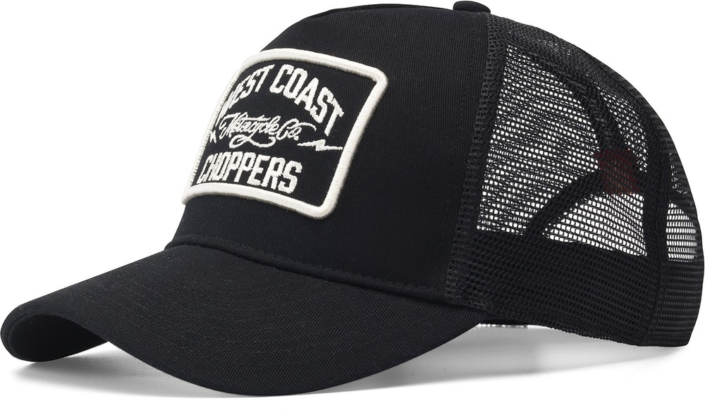 WCCWestCoastChoppersTruckerHatMotorcycleCo5Panel