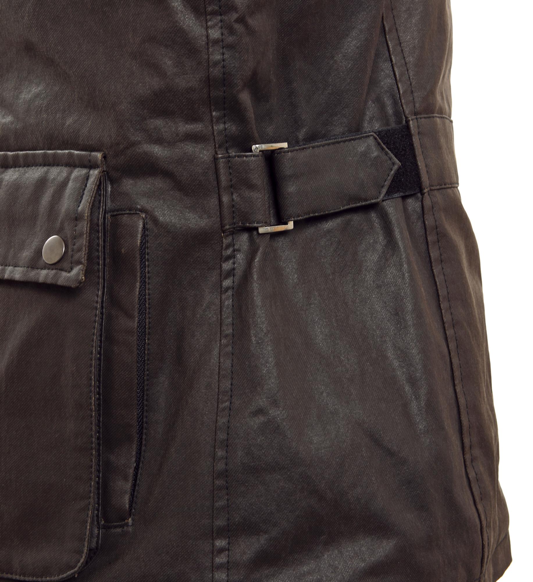 BoresJacketAdolfoHerrenWachsjackelangBlack