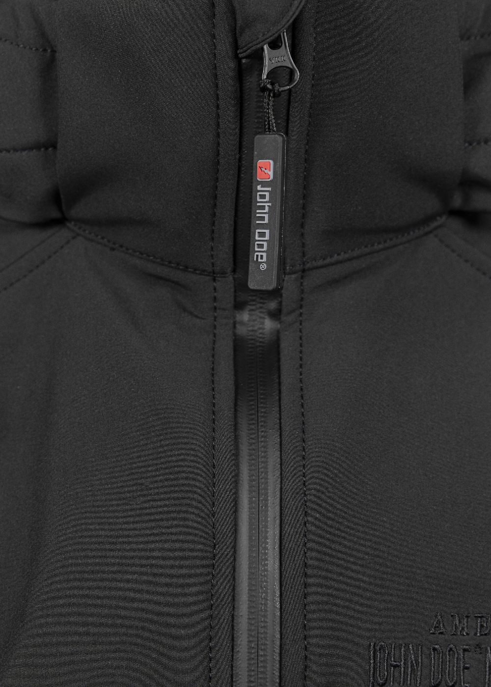 JohnDoeMotorradJackeSoftshellJacket2in1Black
