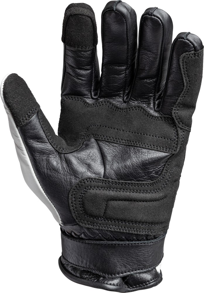 JohnDoeMotorradHandschuheTrackerRaceWhiteBlack