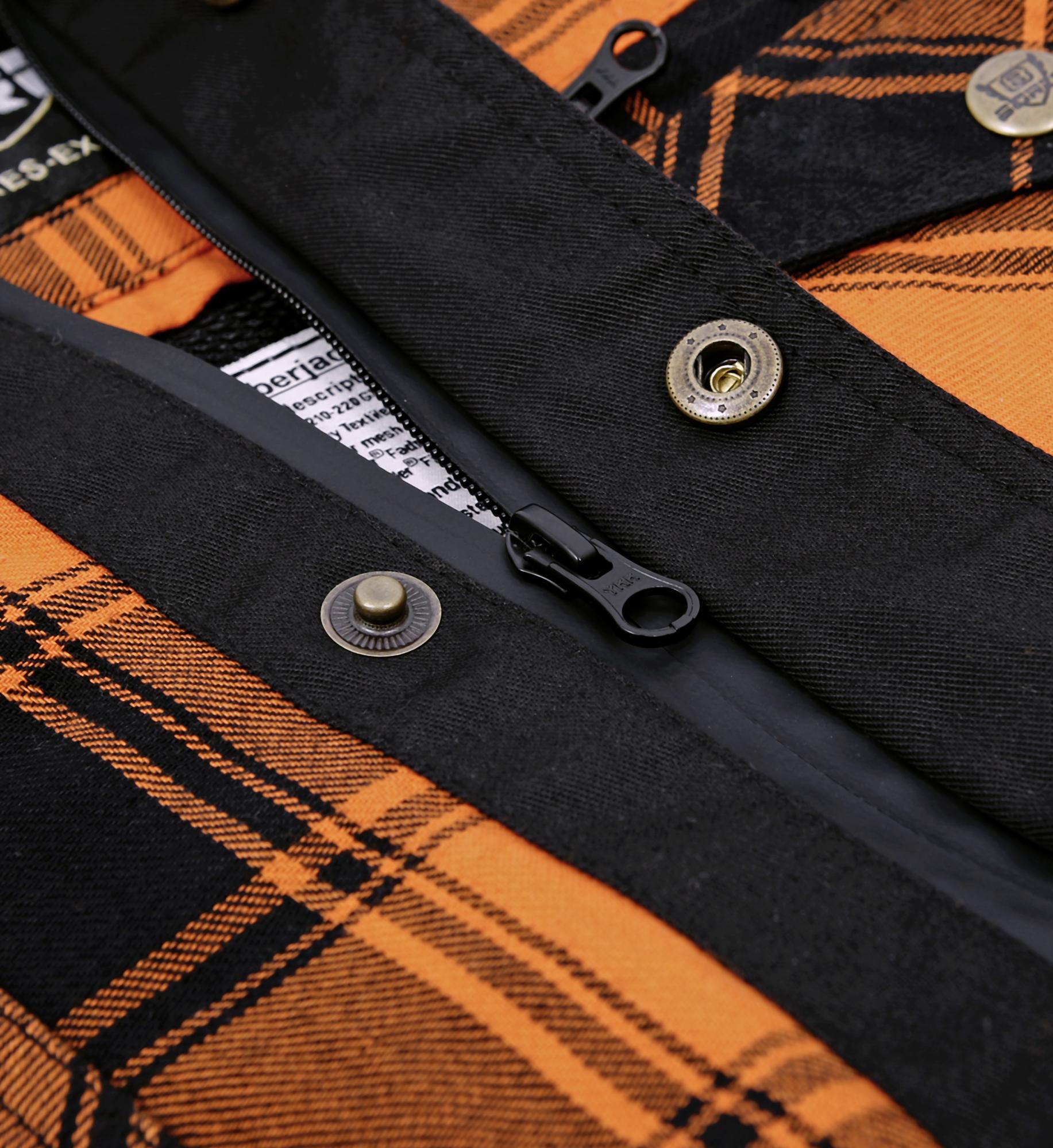 BoresLumberjackPremiumJacken-HemdinHolzfllerOptikOrangeBlack-9XL