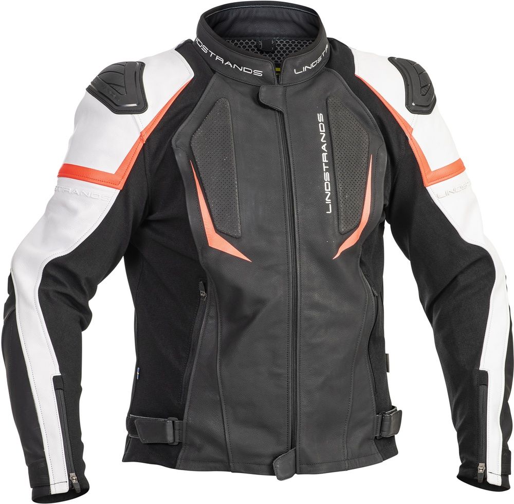 LindstrandsMotorradJackeLeatherJacketSandenBlackWhite720-23020101