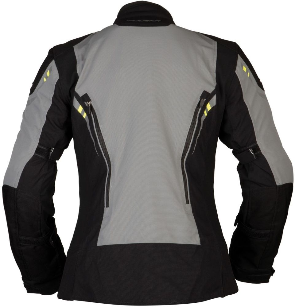 ModekaDamenMotorradJackeTakuyaLady084470GrauSchwarz-34