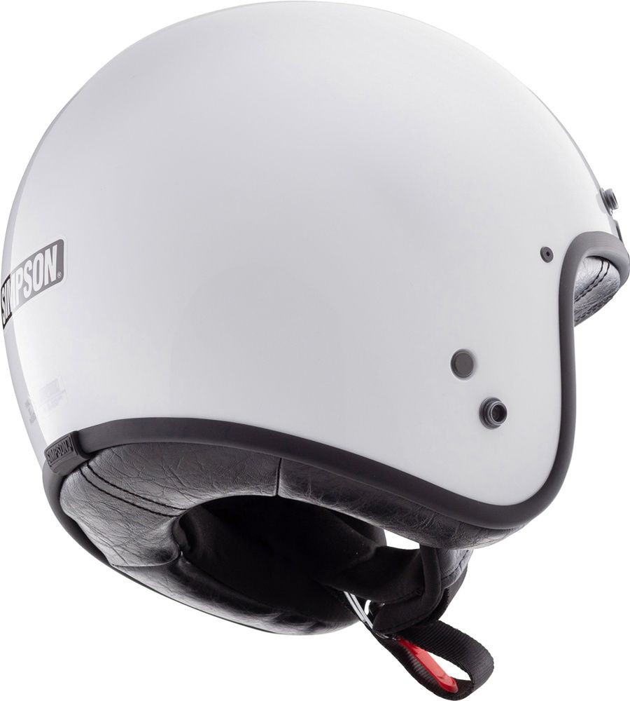 SimpsonJethelmHelmetEce2206ChopperSolid18630White-L